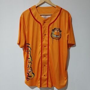 Garfield Unisex Baseball Jersey Size: L (NEW)